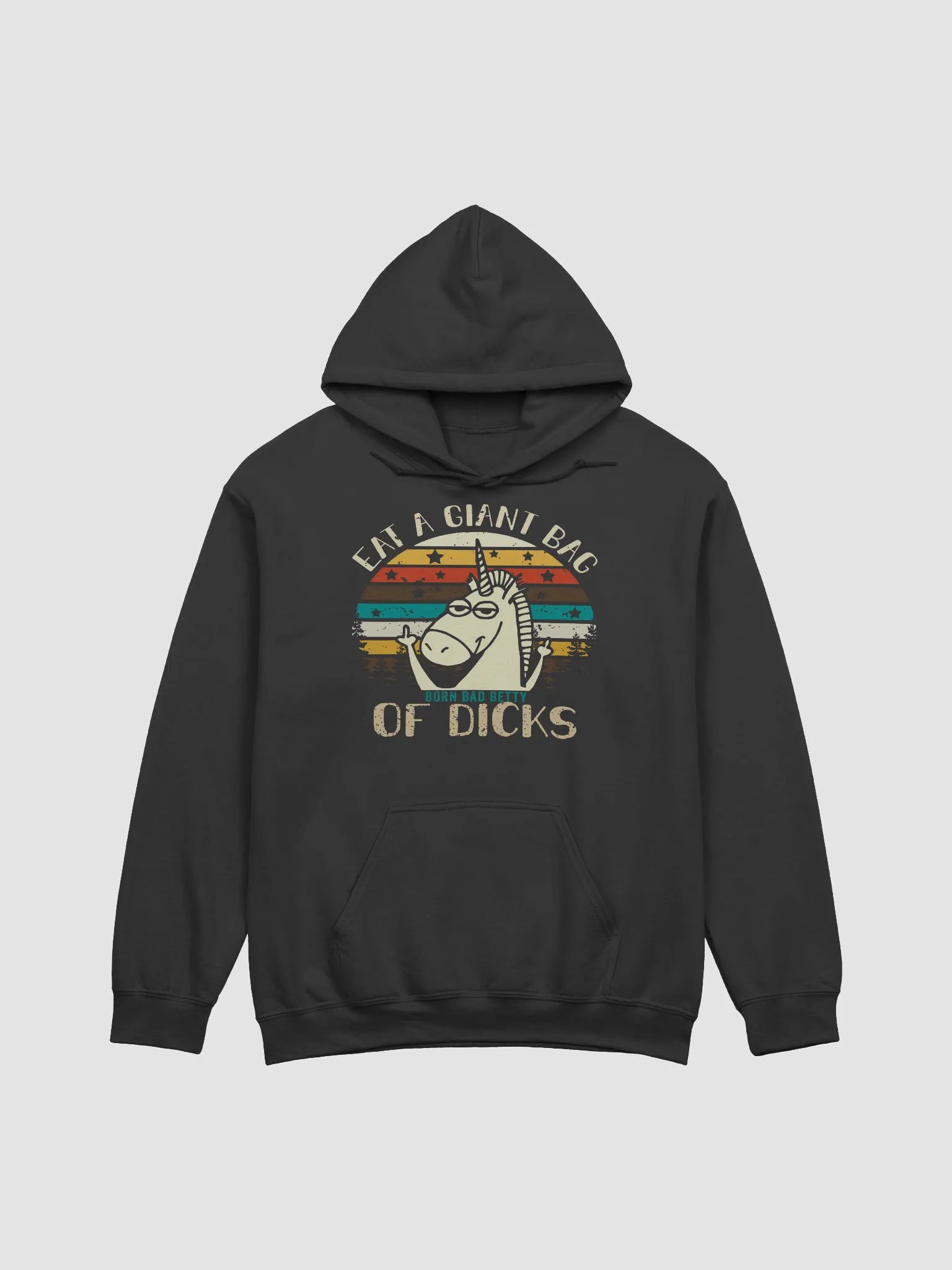 Smug Unicorn Retro Hoodie product image (3)