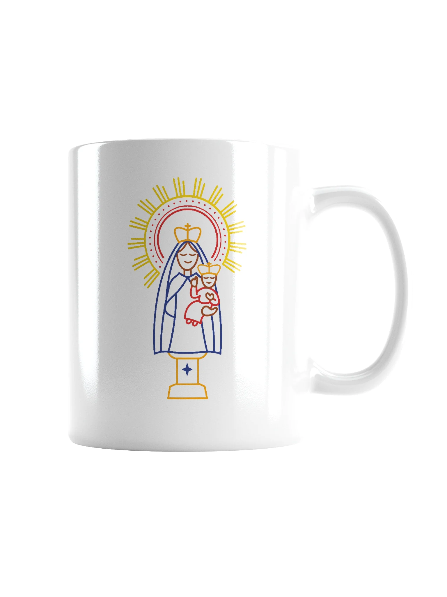 Minimalist Lady of the Pillar Mug product image (1)