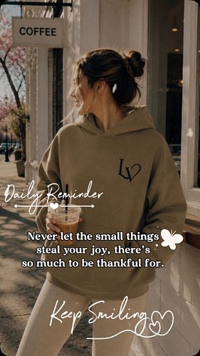 Some reminders never go out of style. ☁️
Protect your peace. Choose gratitude. Keep smiling. 

Wear the mindset. Discover the...