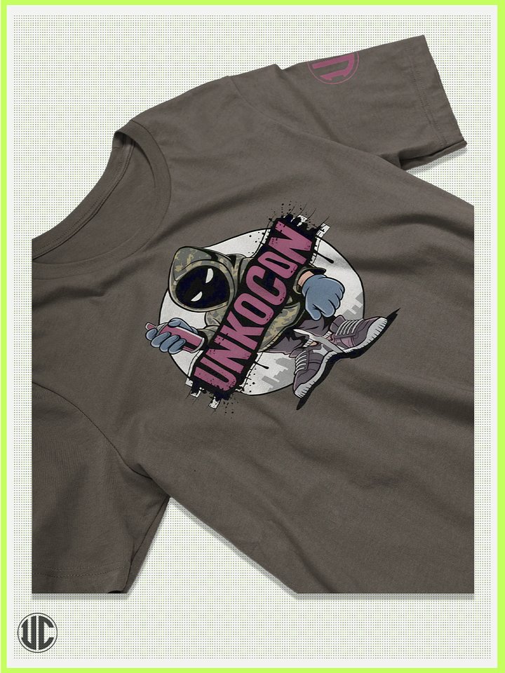 UnkoCon Graff Artist – Streetwear Spray Can Graphic Tee product image (2)