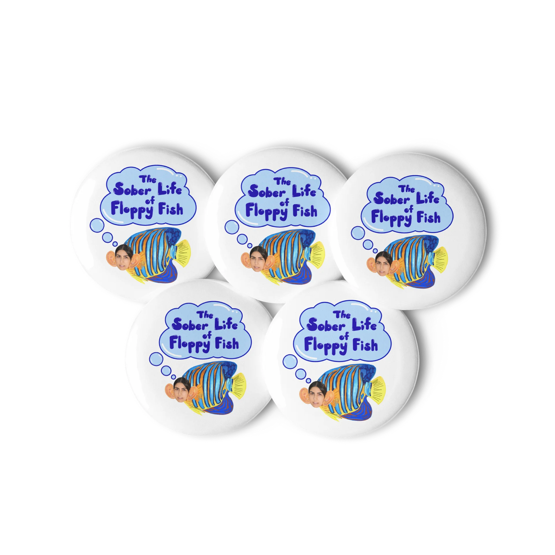 Sober Floppy Fish Pins product image (3)