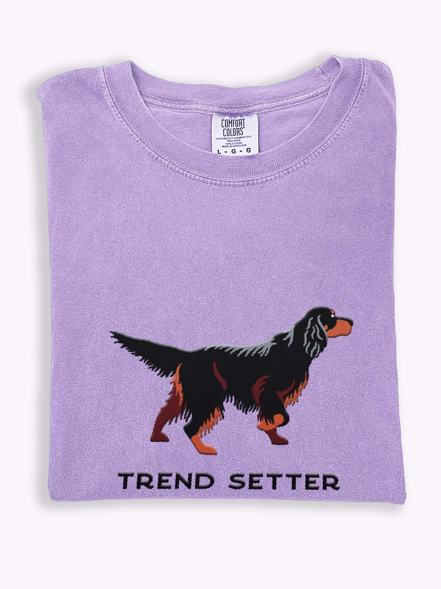 Trend Setter T-Shirt(Embroidered) of a Gordon Setter product image (1)