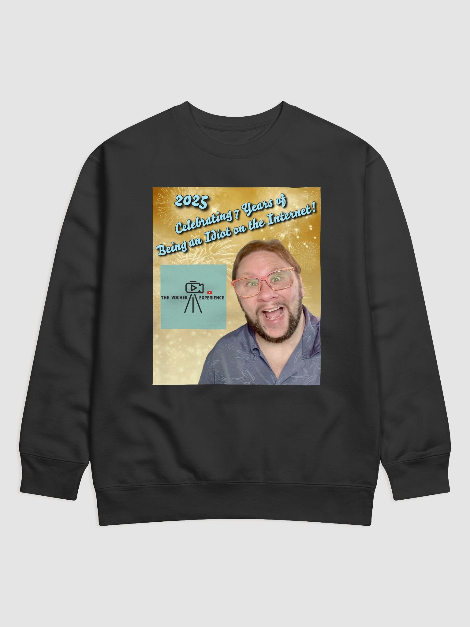 Celebrating 7 Years on YouTube Premium Sweatshirt product image (1)