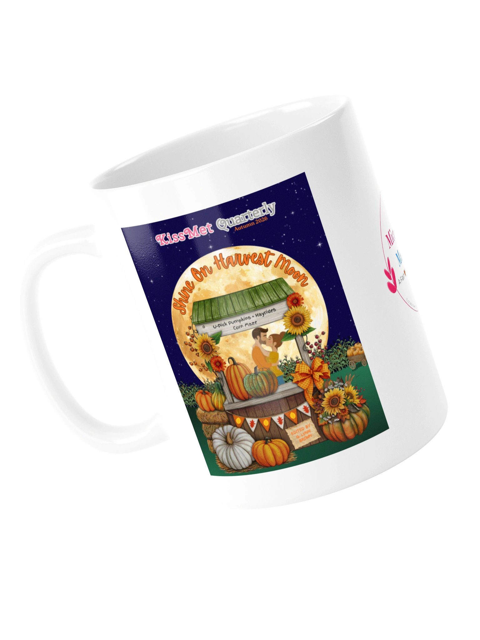 Front and Back cover of "Shine On Harvest Moon" cover and Logo Coffee Mug product image (1)