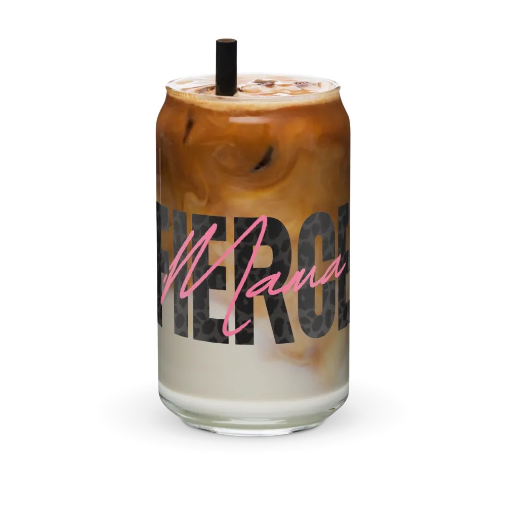 Fierce Mama Can-Shaped Glass product image (6)