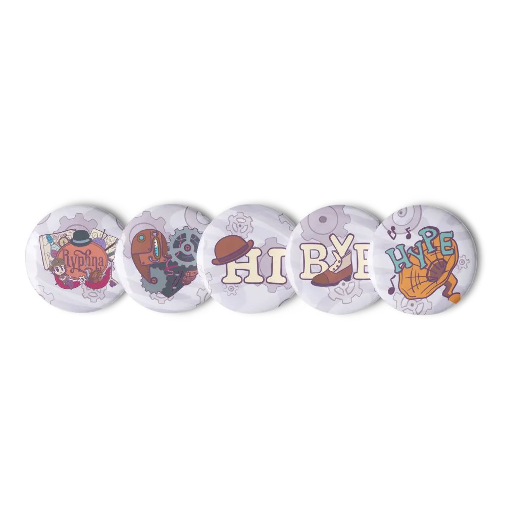 Steampunk Button Set product image (6)