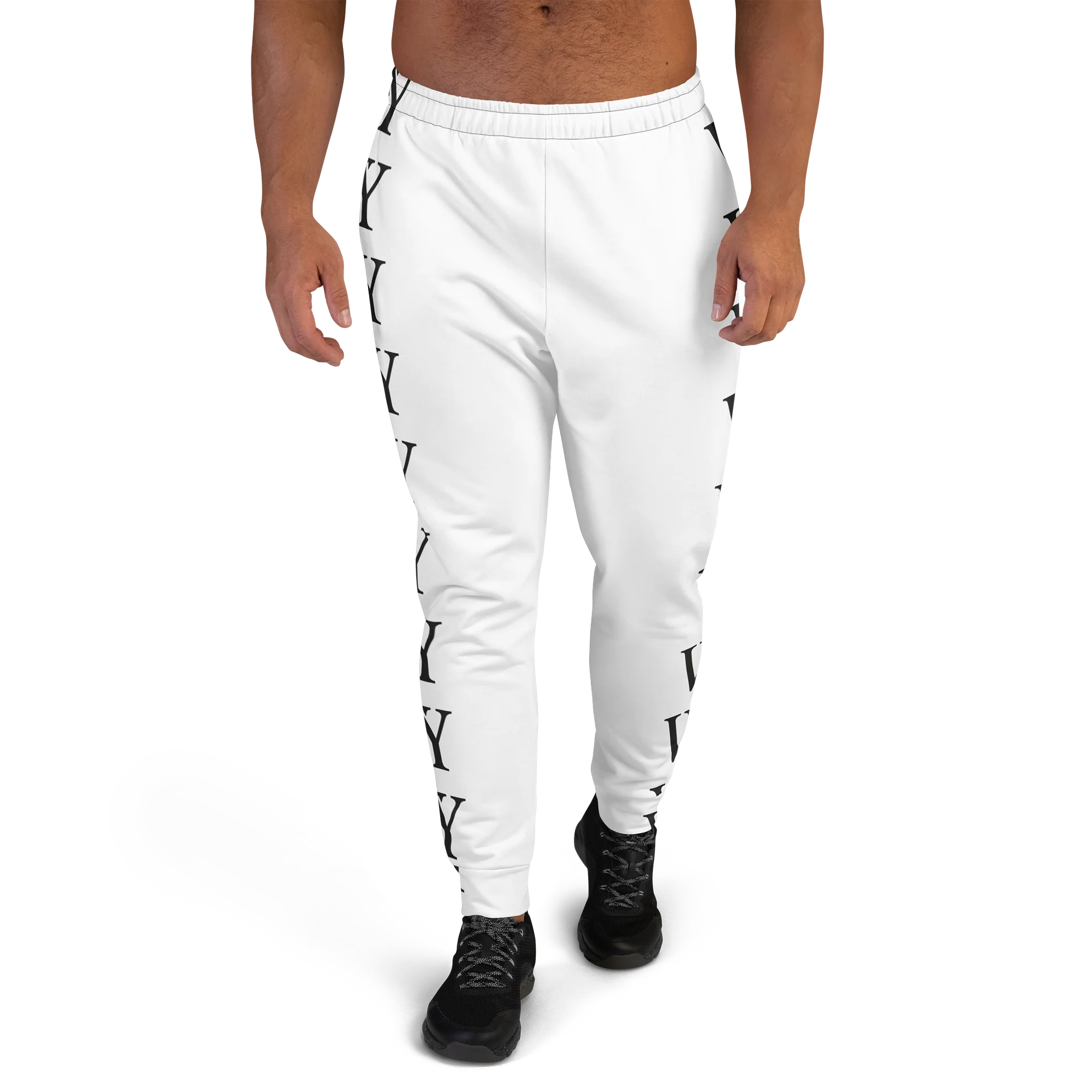 VY WHITE Pattern Joggers product image (2)