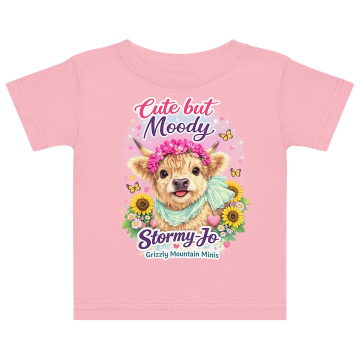 Cute but Moody - Stormy-Jo Baby Jersey T-Shirt product image (1)