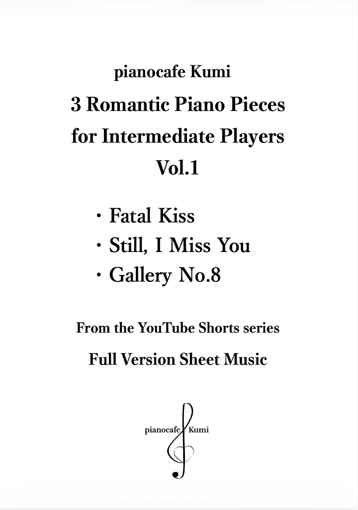 3 Romantic Piano Pieces for Intermediate Players, Vol. 1 product image (2)