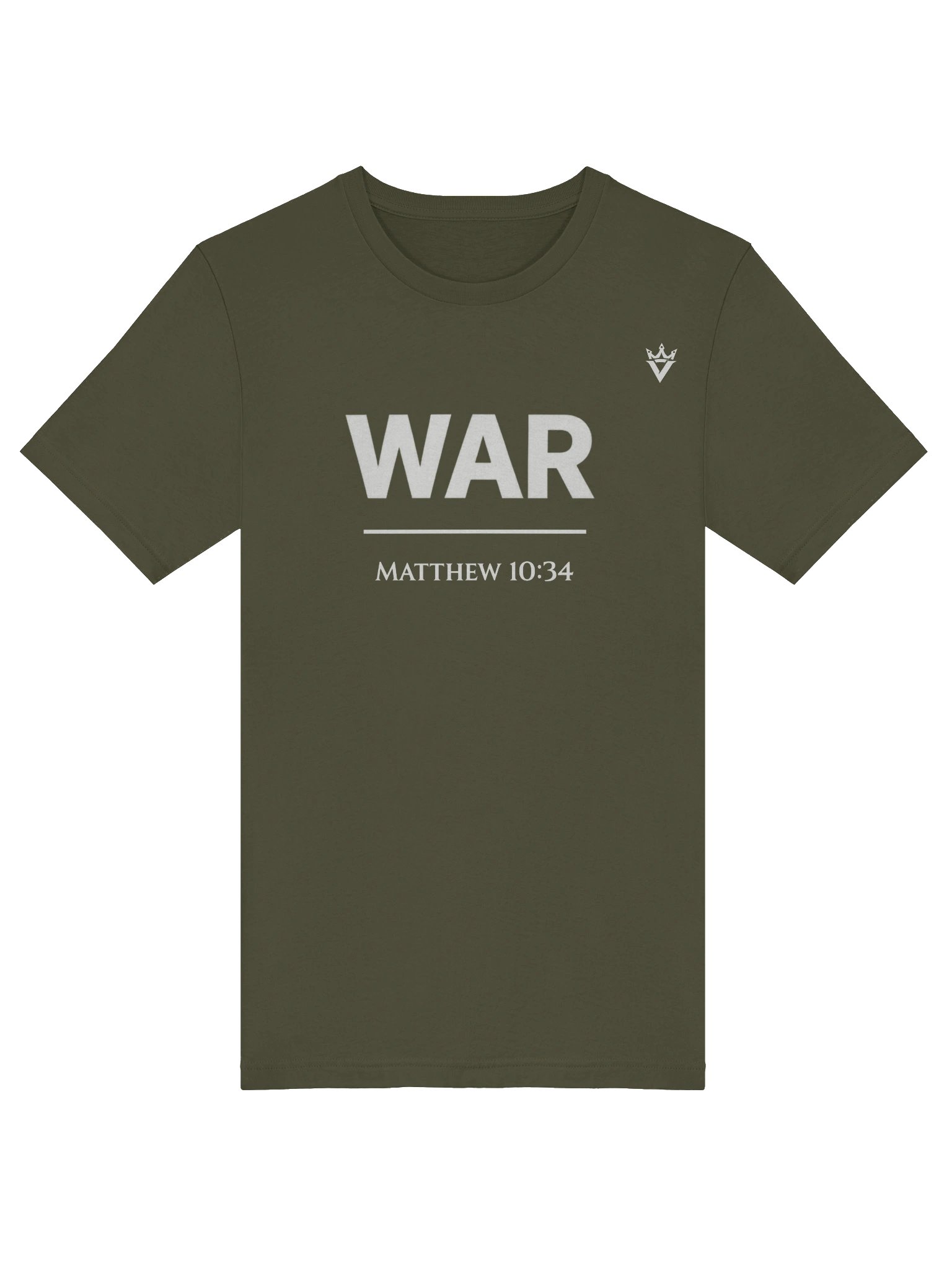 WAR Christian T-Shirt | Matthew 10:34 product image (5)