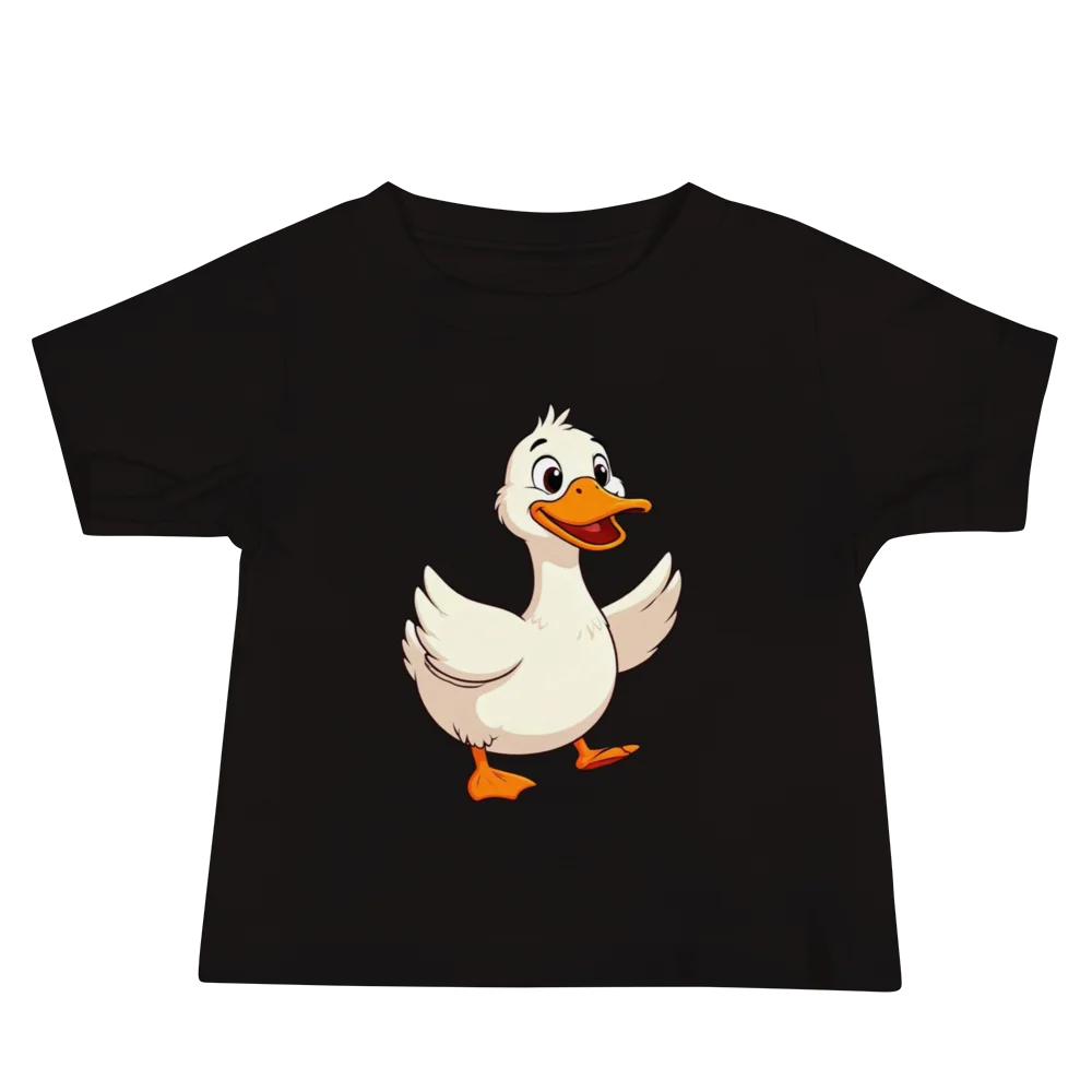 Cute Duck Cartoon Baby T-shirt product image (2)