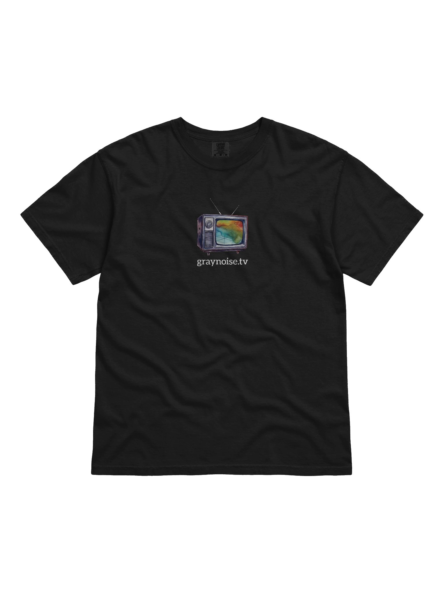 Graynoise Color Grid TV Logo Heavyweight Unisex Tee - Comfort Colors Garment product image (8)
