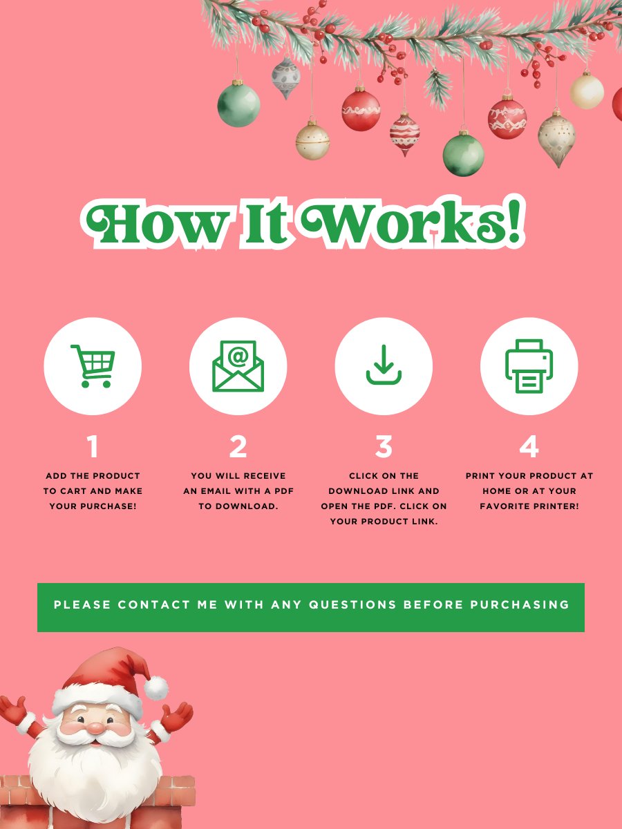 OFFICIAL LETTER & WISH LIST TO SANTA product image (6)