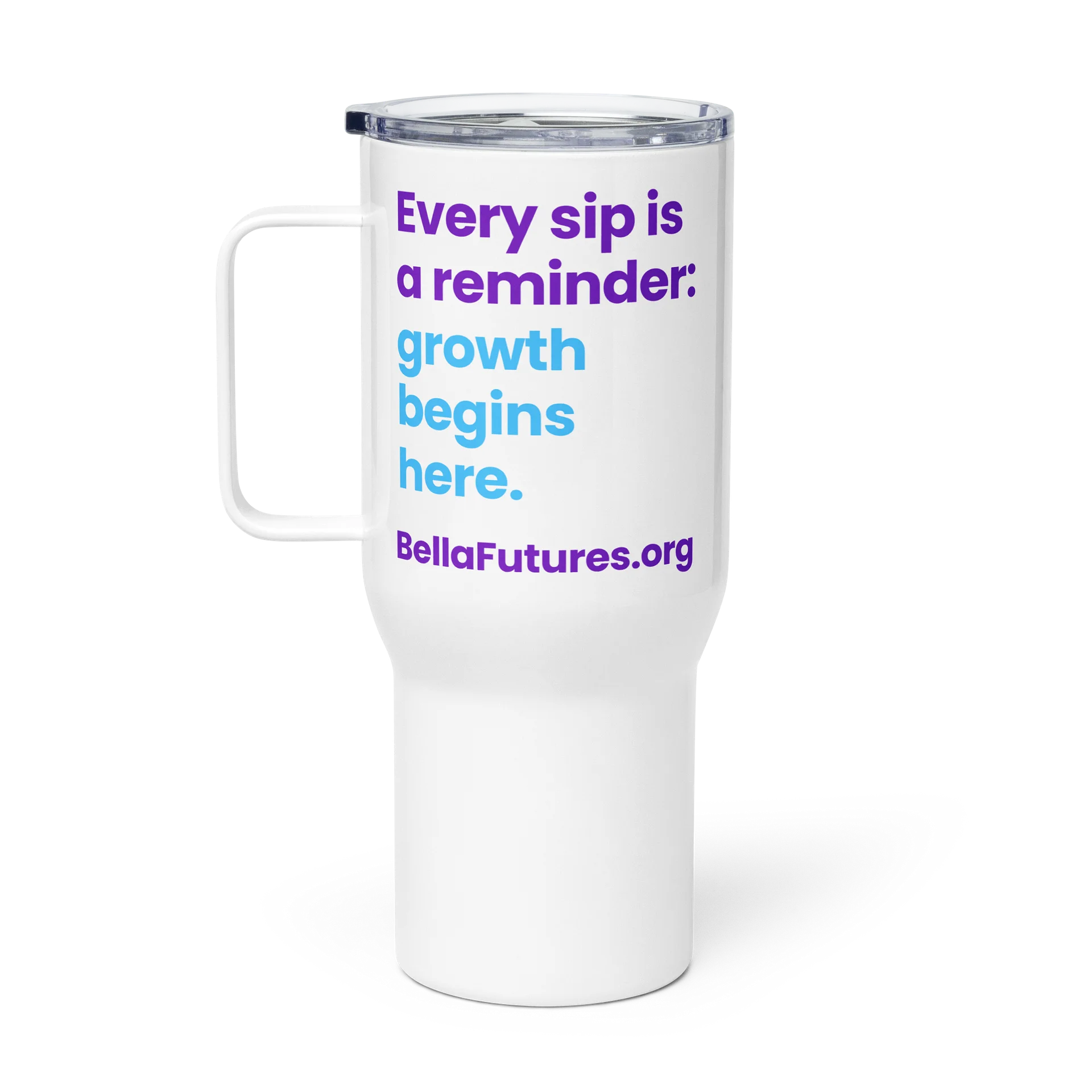 Growth Begins Here Travel Mug product image (1)