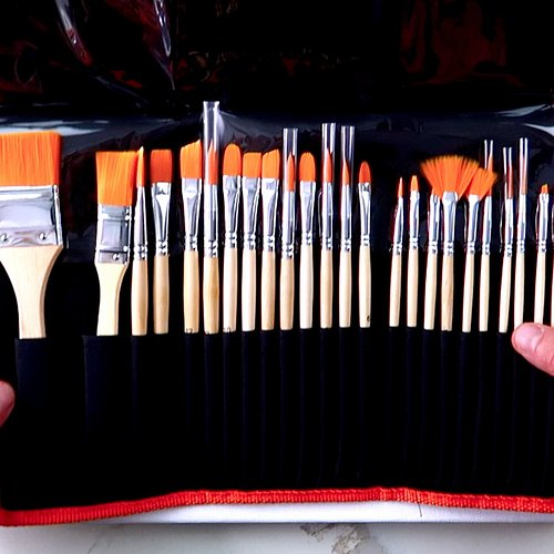 Explore Your Creative Potential: The Ultimate 24 Paint Brush Set for Acrylic Beginners

https://urartstudio.com/product/24-pa...