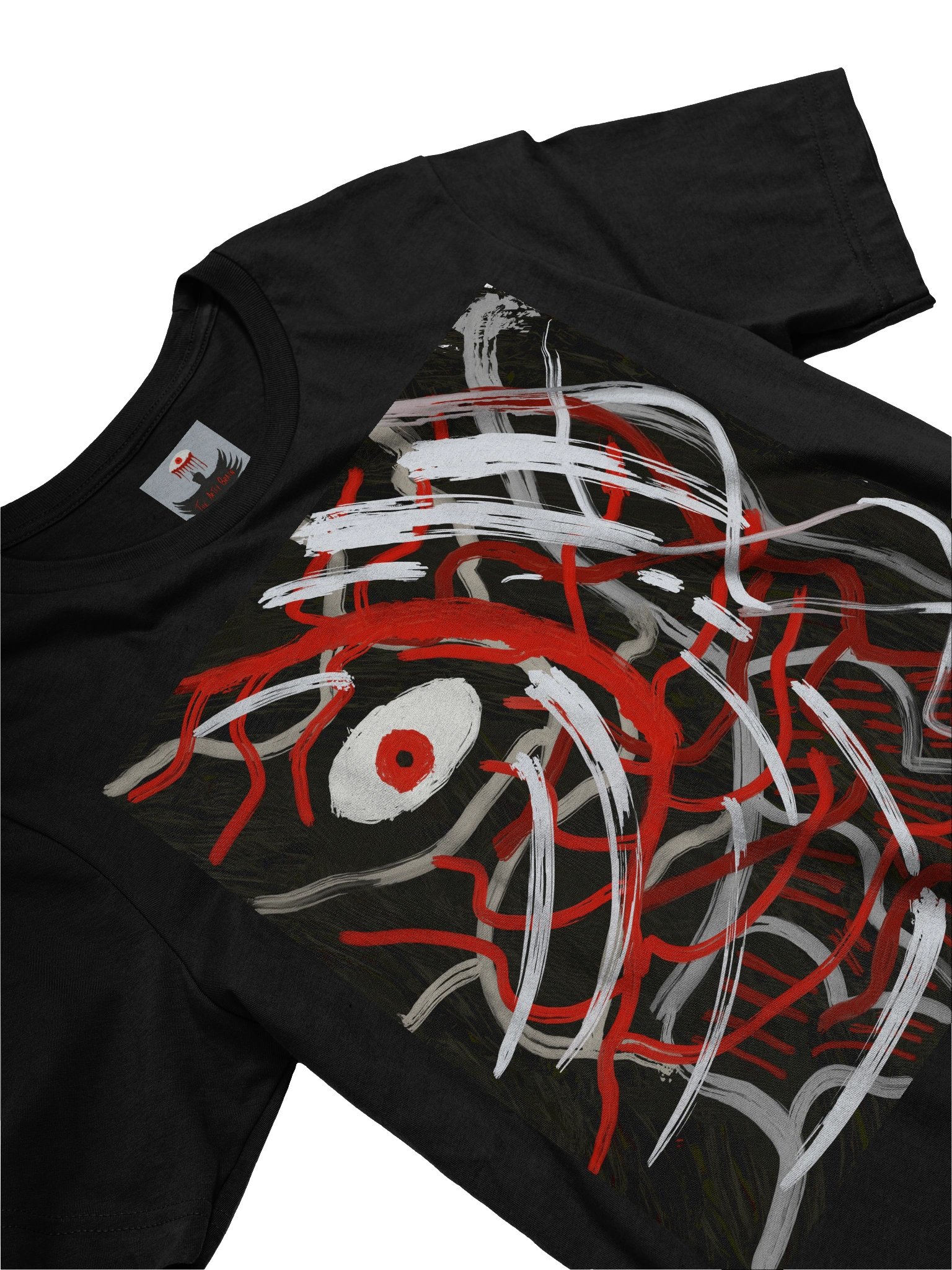 Eye of Motion — Abstract Brushstroke Graphic Tee product image (3)