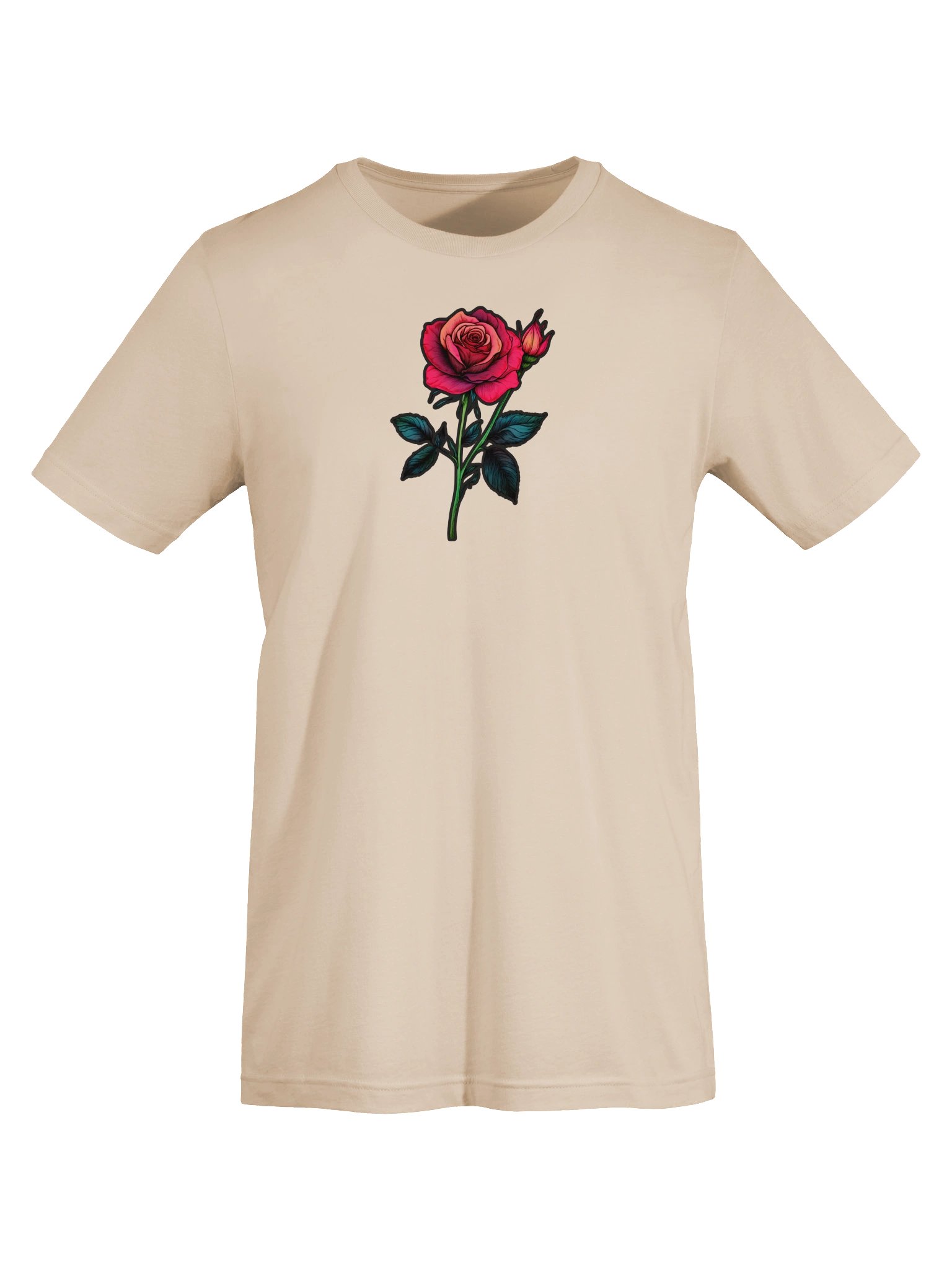 Slow Bloom — Rose Art Tee product image (131)