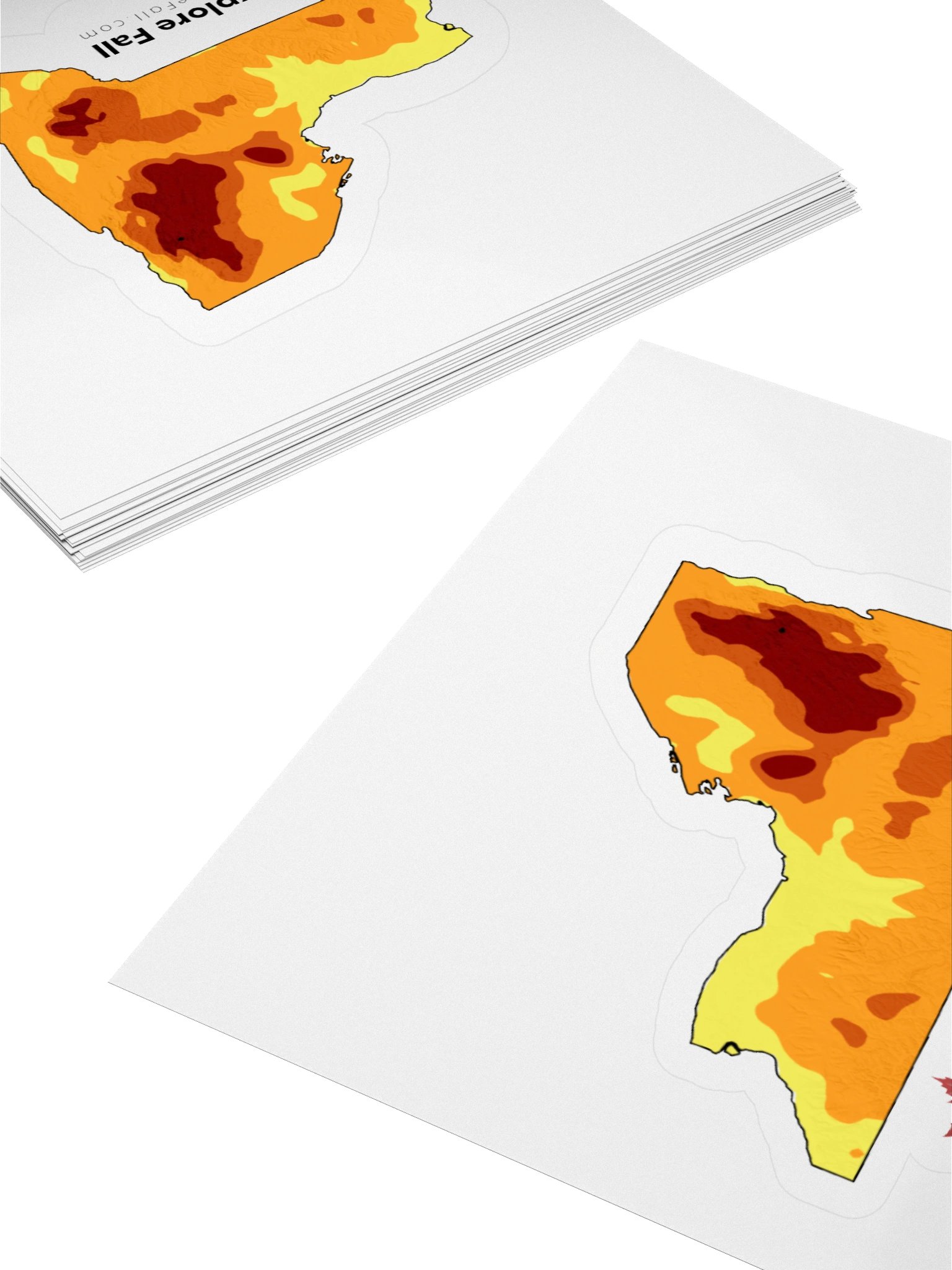 New York Peak Fall Color Sticker product image (12)