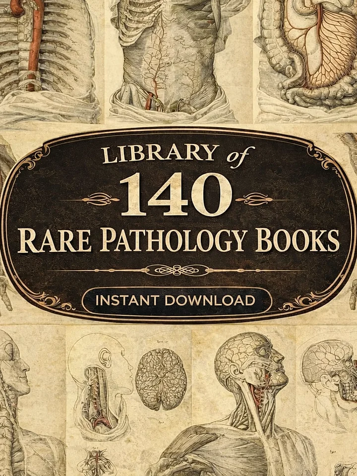 140 Rare Pathology Books product image (1)