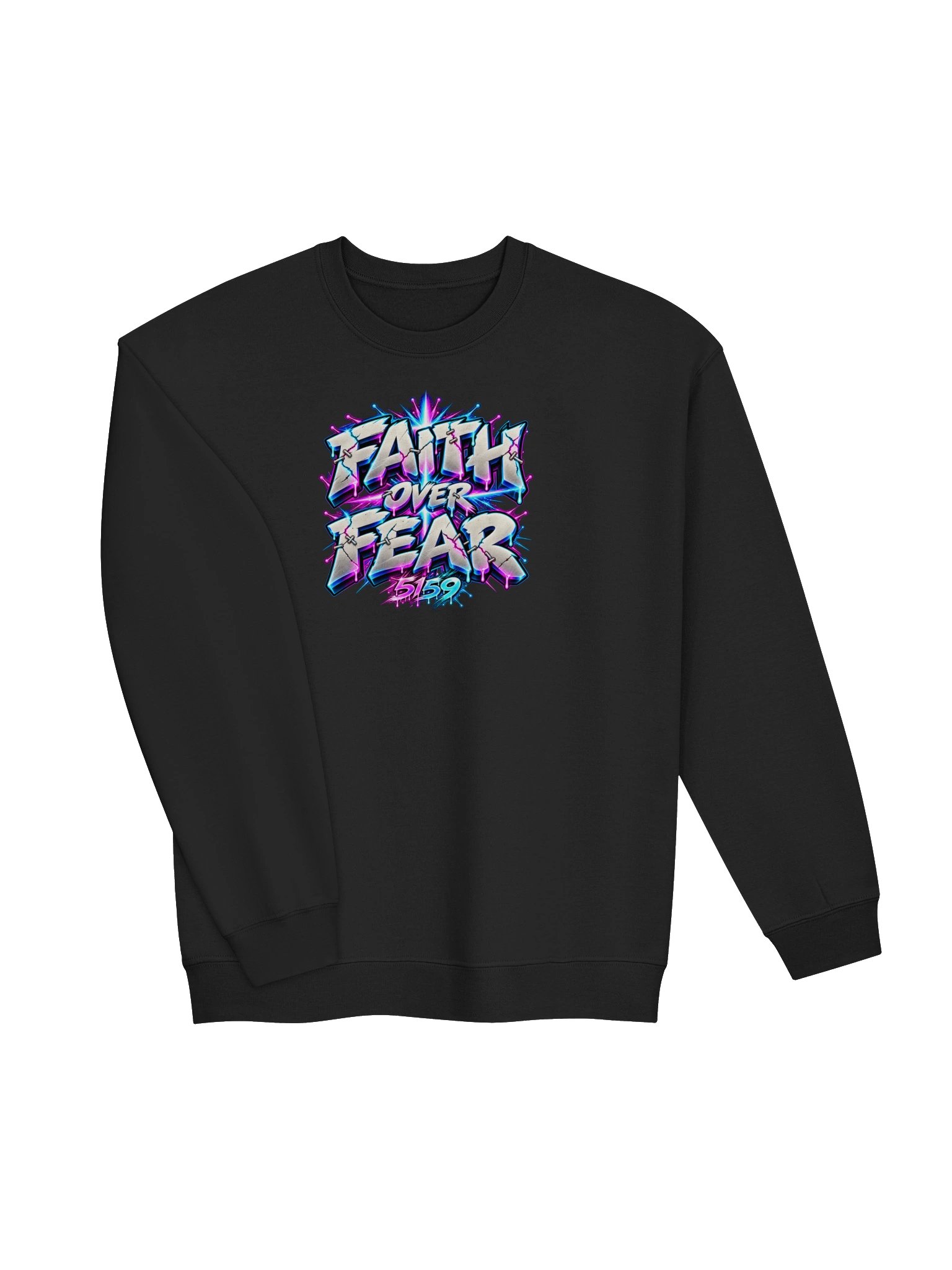 5159 Faith Over Fear (Unisex) Sweatshirt product image (3)