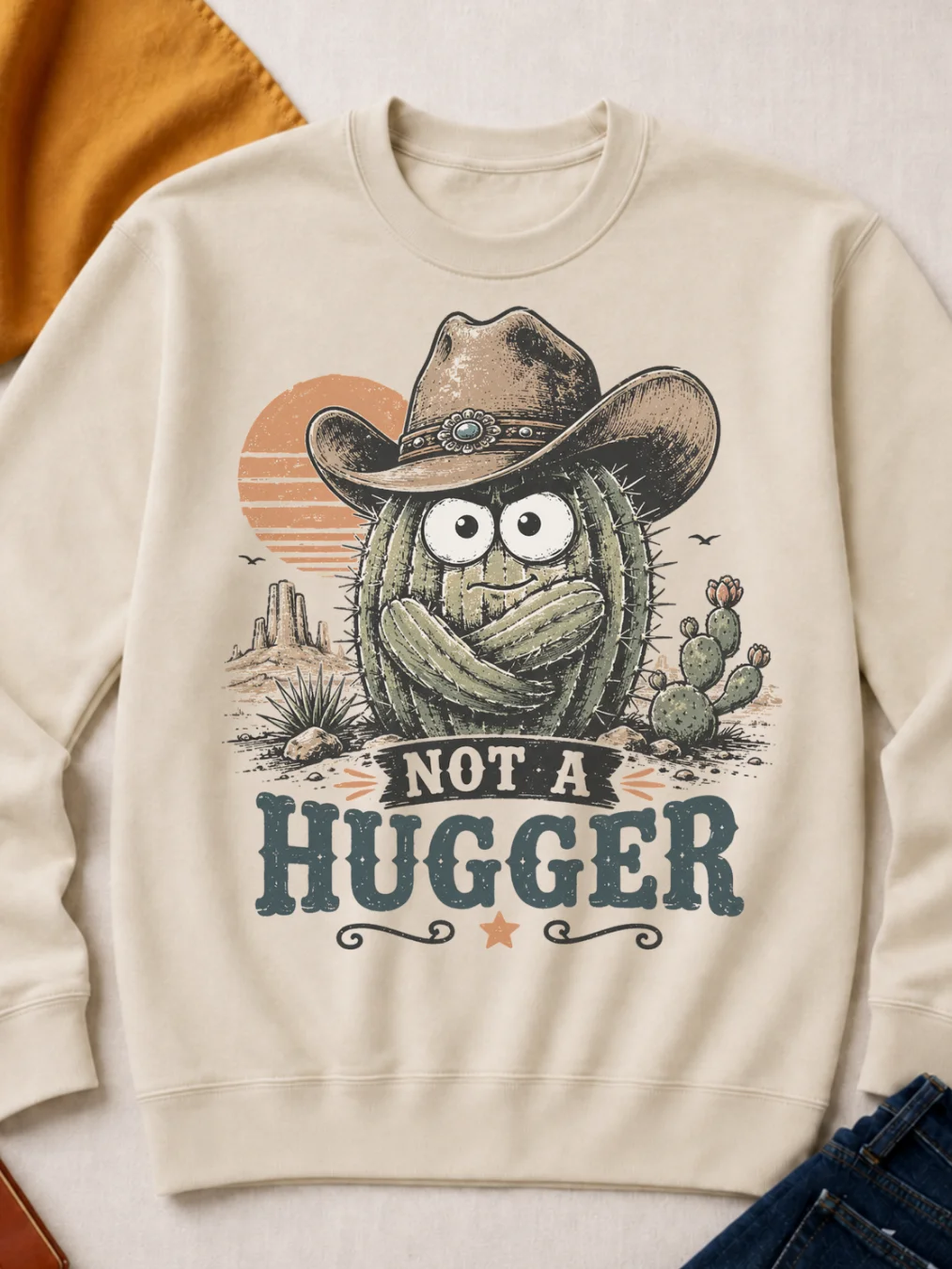 Not a Hugger - Sweatshirt product image (1)