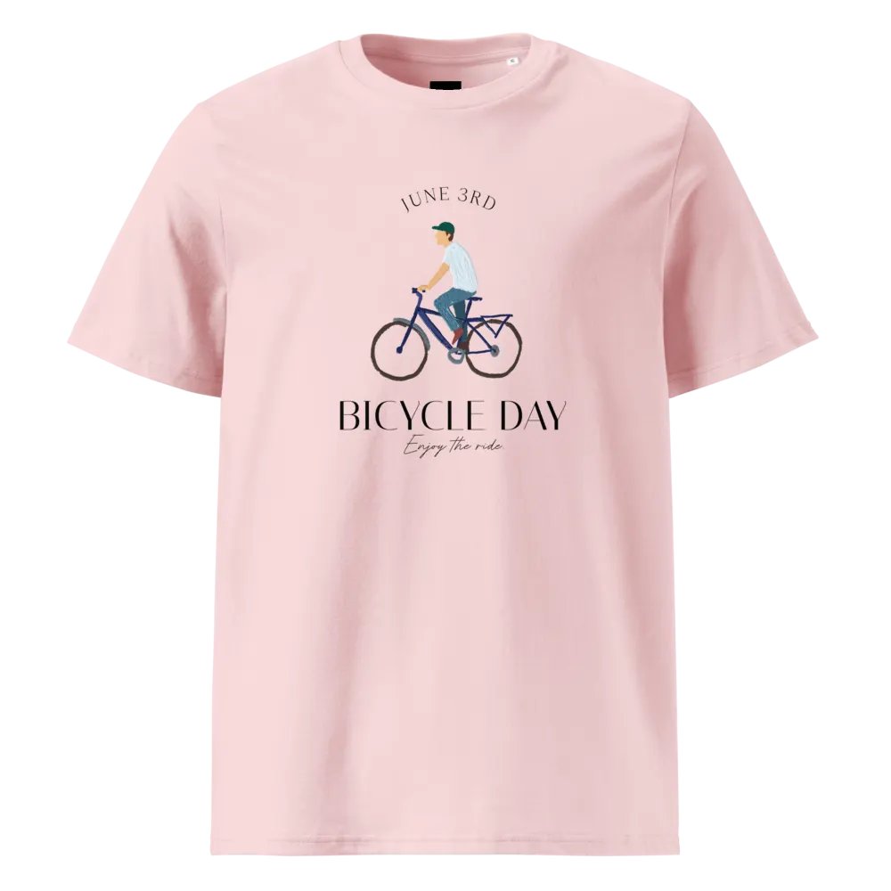 'June 3rd Bicycle Day Organic Cotton Tee product image (1)
