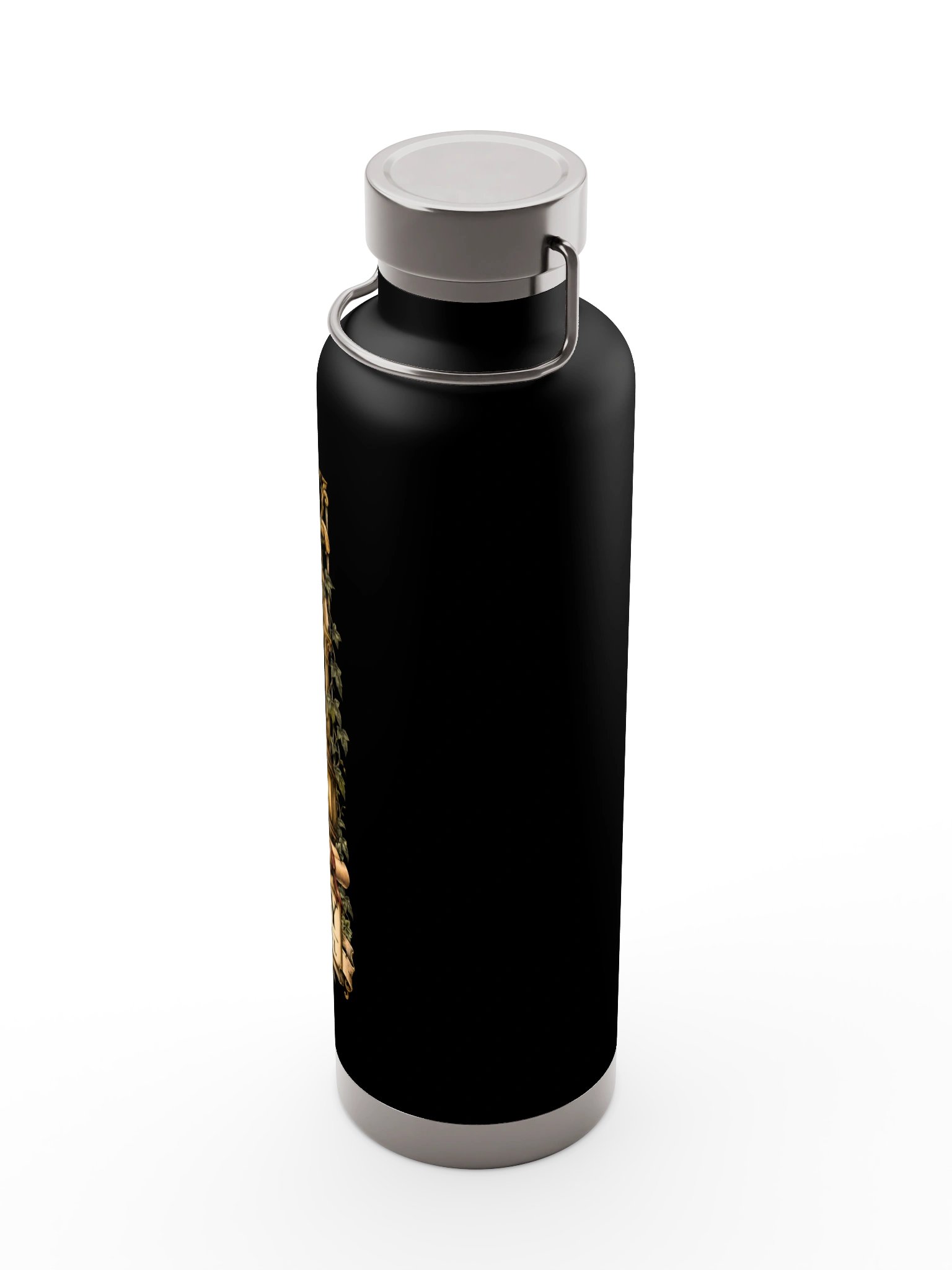 History Teacher Fuel Insulated Bottle, 22 oz Stainless Steel, Black product image (10)