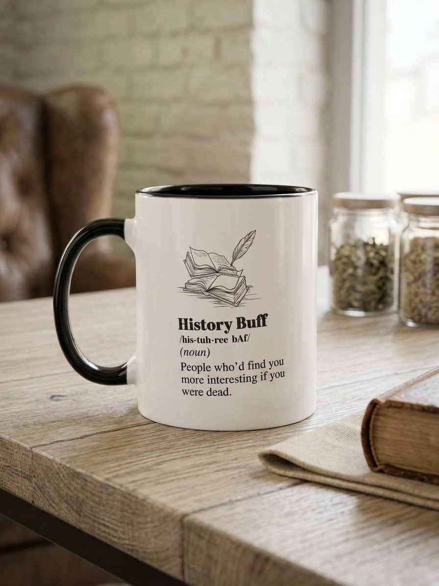 History Buff Definition Mug product image (1)