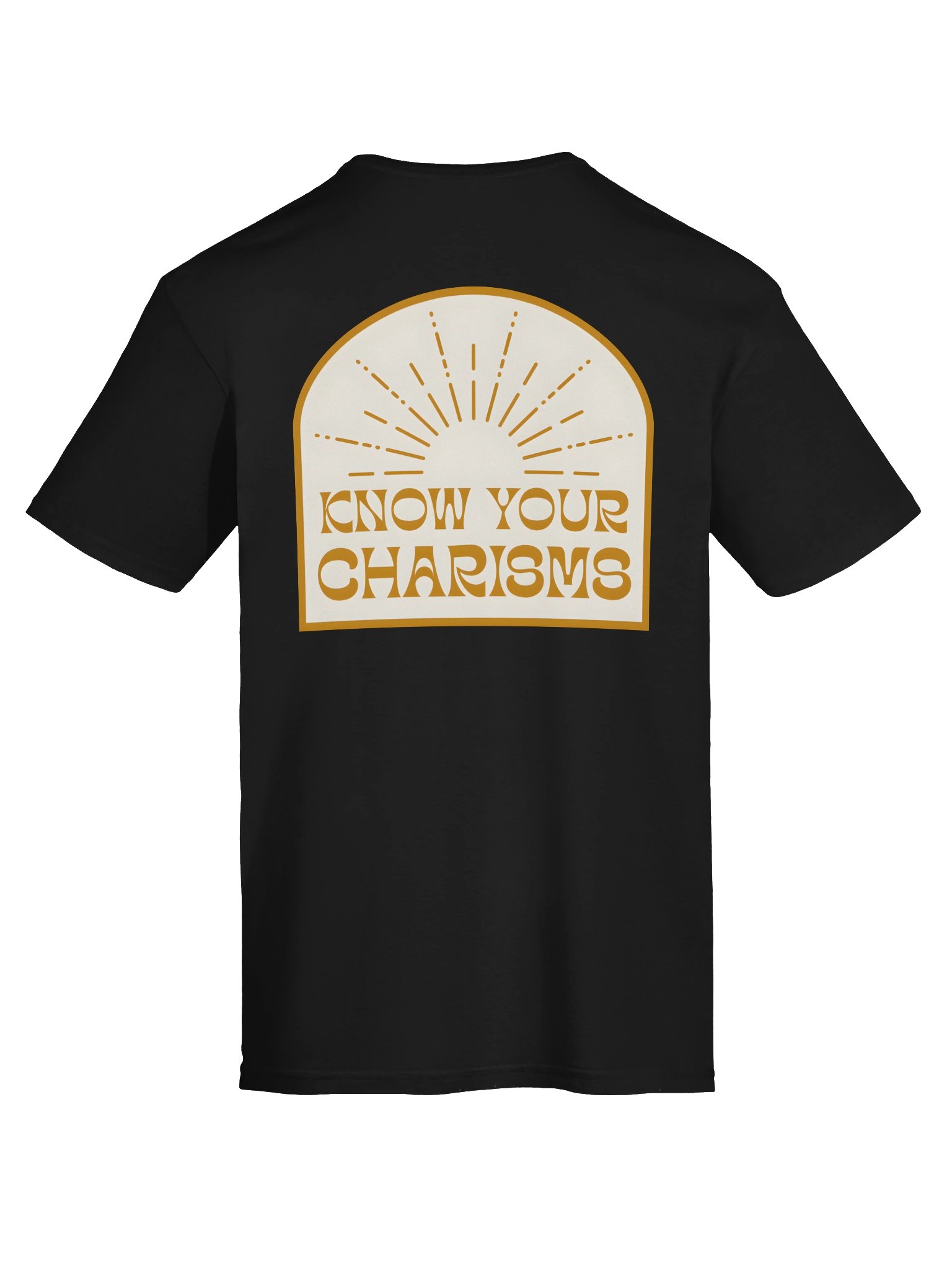 Know Your Charisms Print Back Tee product image (68)