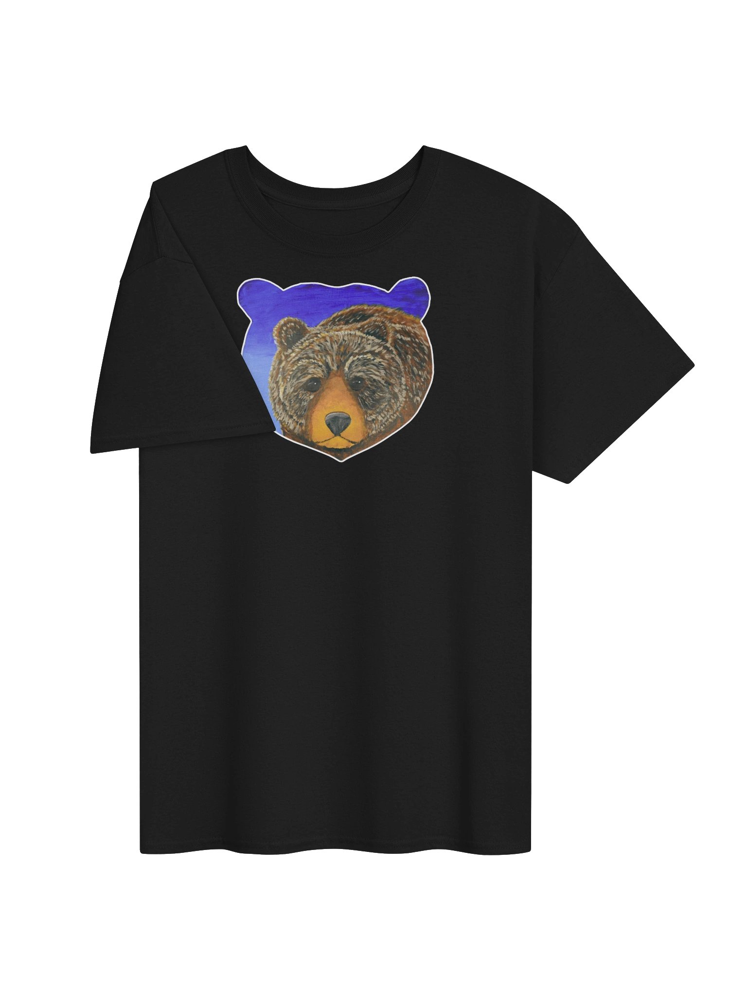 Bear Portrait Painting Print - Gildan Tee product image (33)