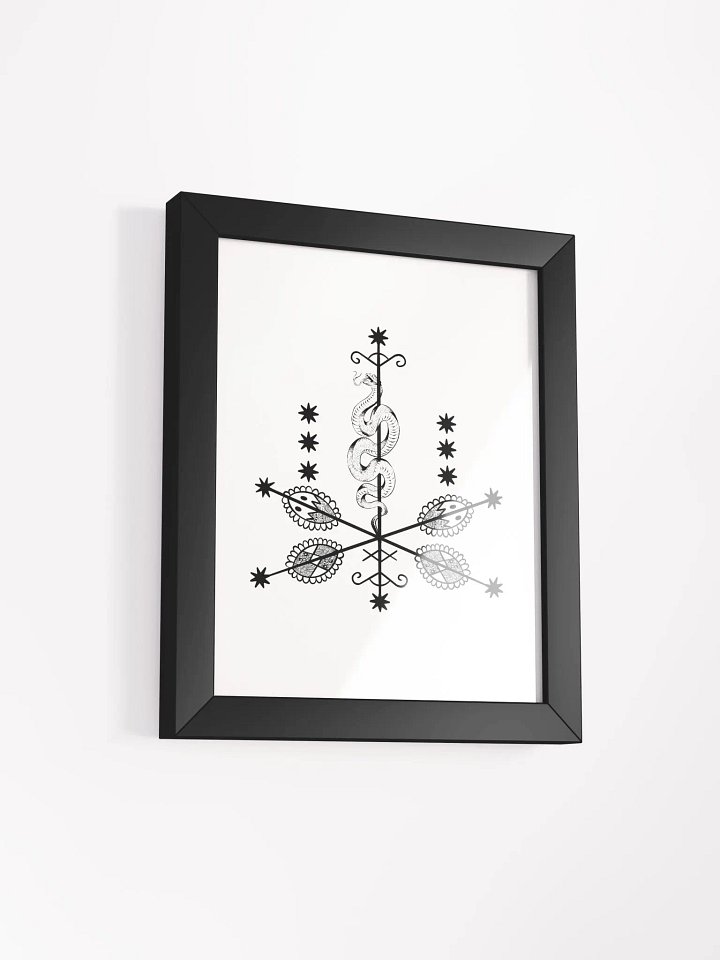 Frame with Ti Jean Petro vèvè product image (19)