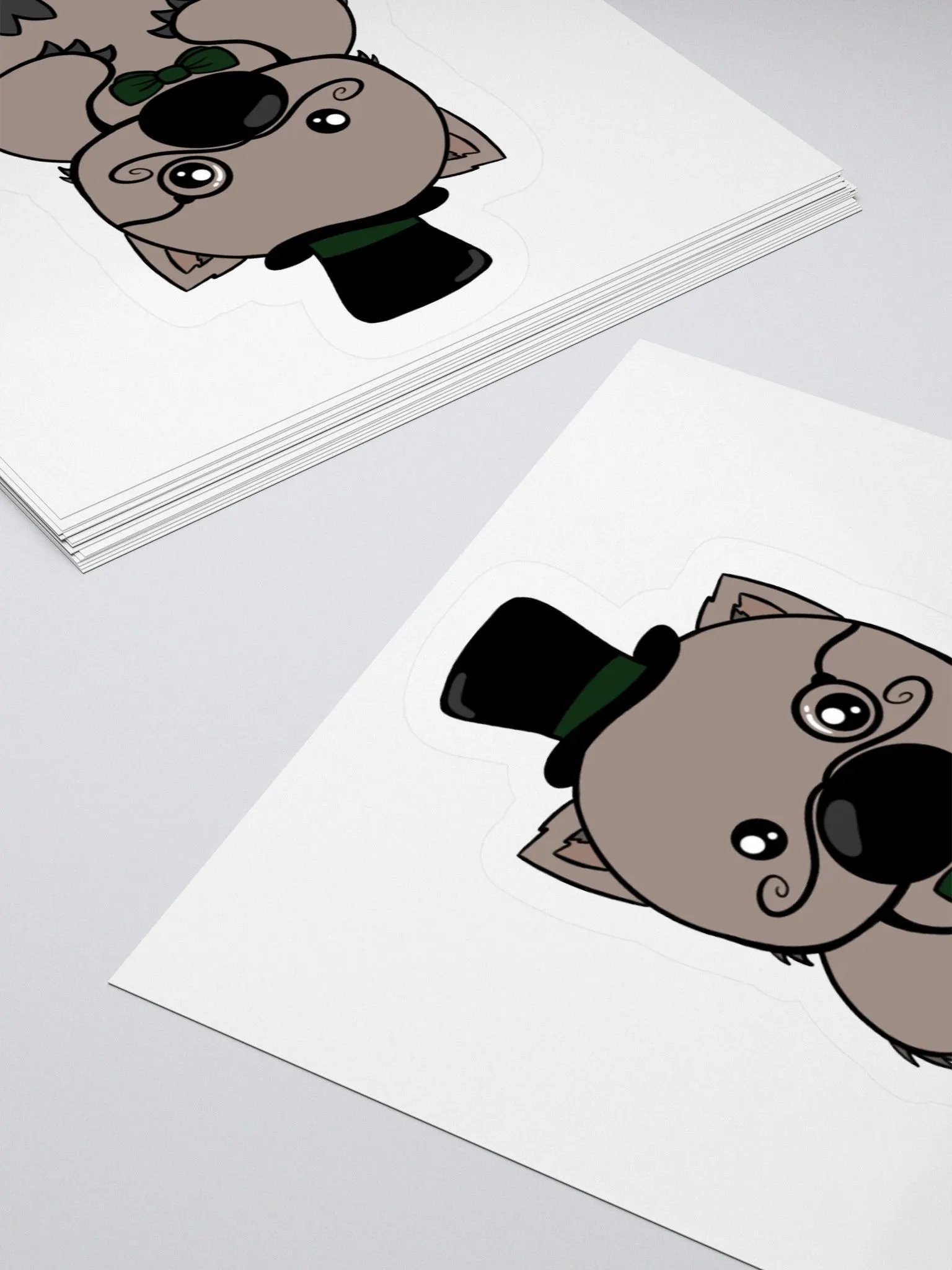 Gentlemanly Wombat Sticker product image (4)