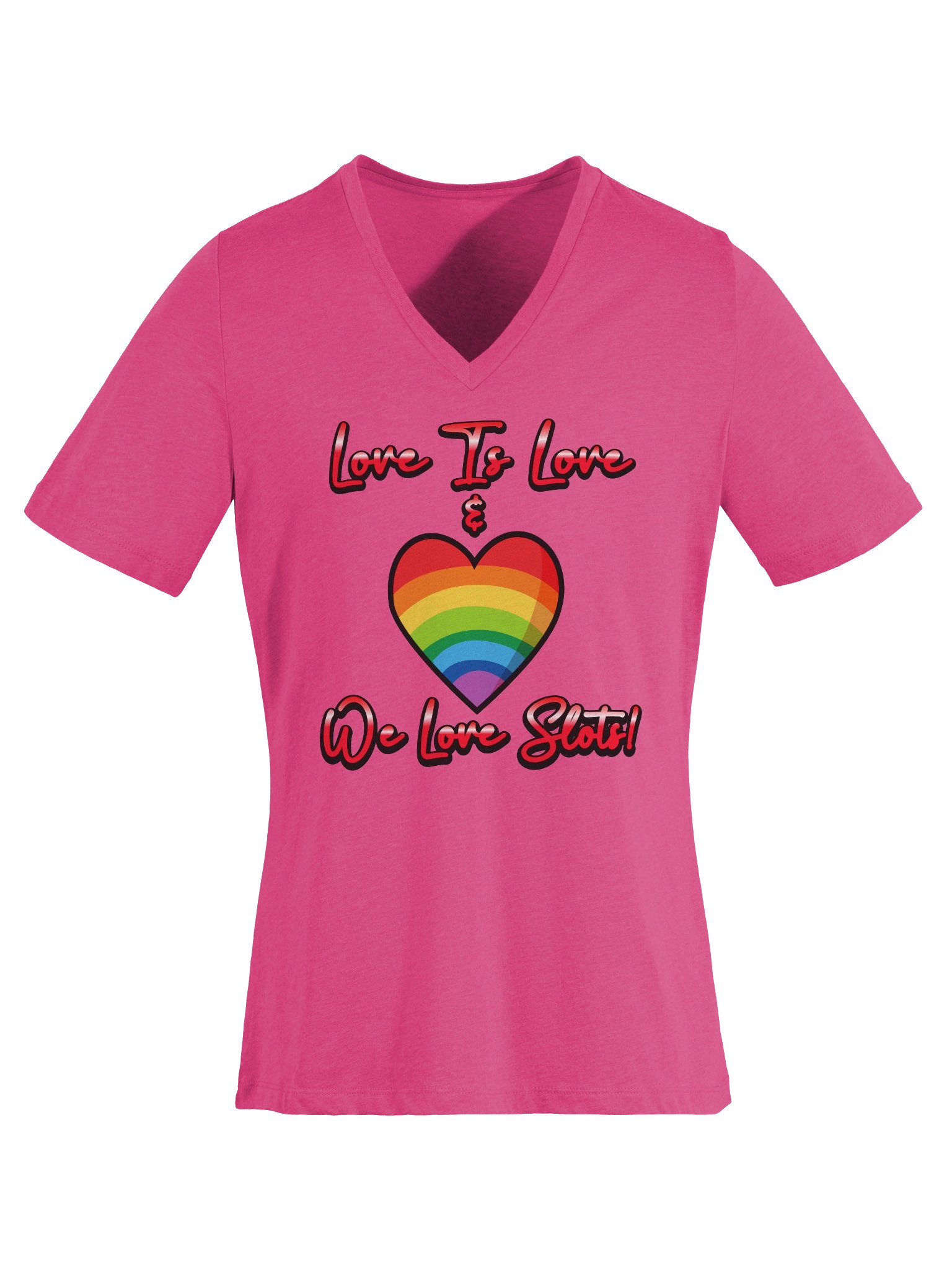 Love Is Love! Women's V-Neck Shirt product image (6)