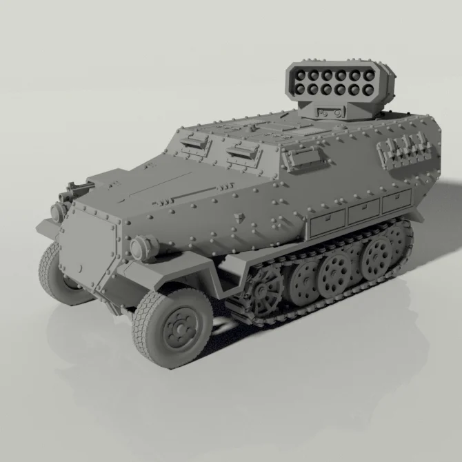 Grim 251 Transport / Artillery Support STLs product image (6)