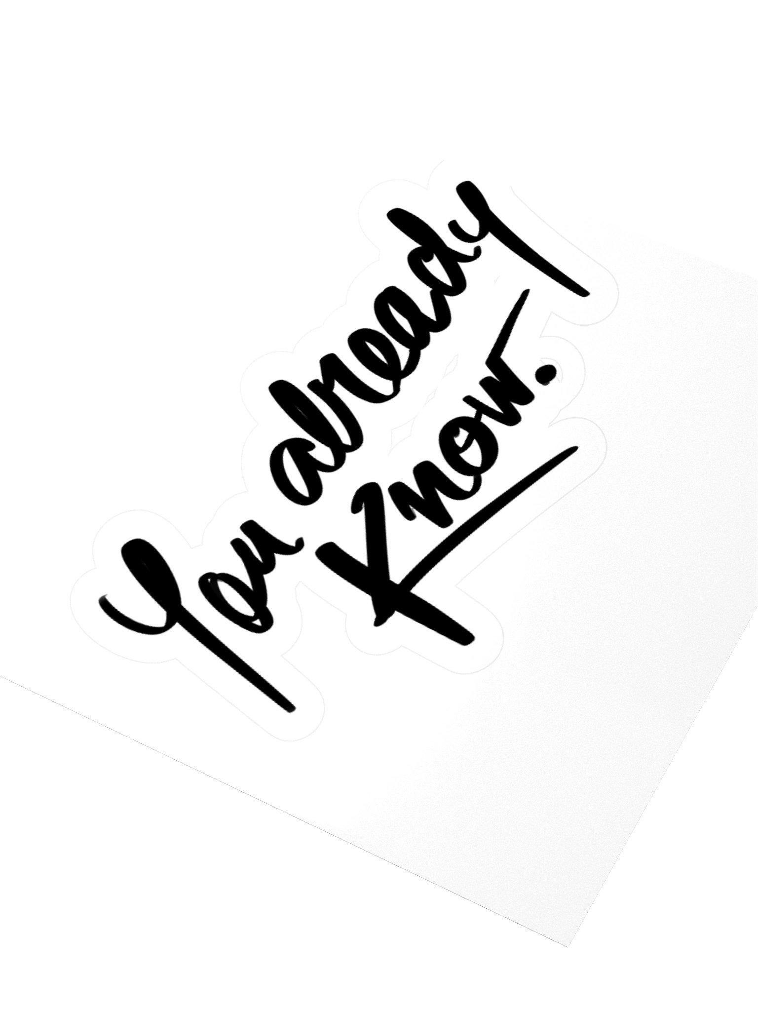 Inspirational Sticker Original Handwritten Quote Vinyl Sticker Water Bottle Laptop Journal Sticker Self Love Gift Meaningful Reminder product image (7)