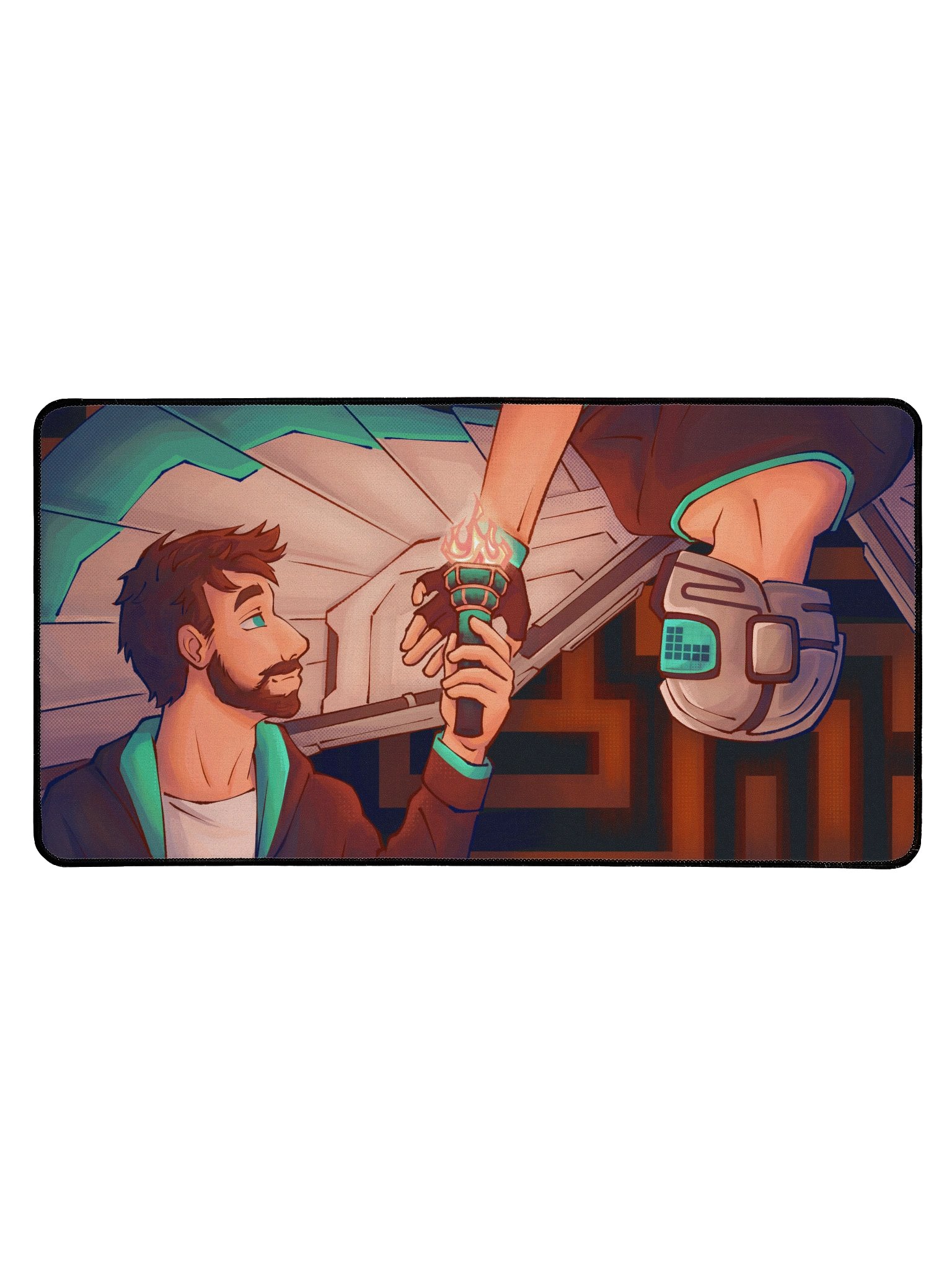 Passing The Torch! (Desk Mat) product image (1)