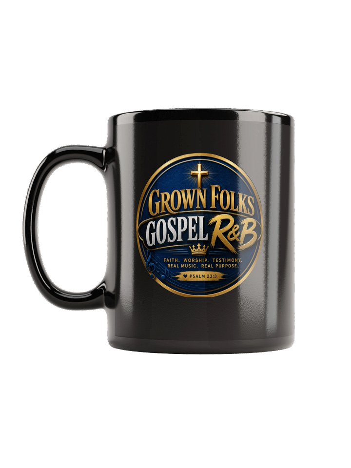 Grown Folks Gospel R&B Glossy Mug product image (2)