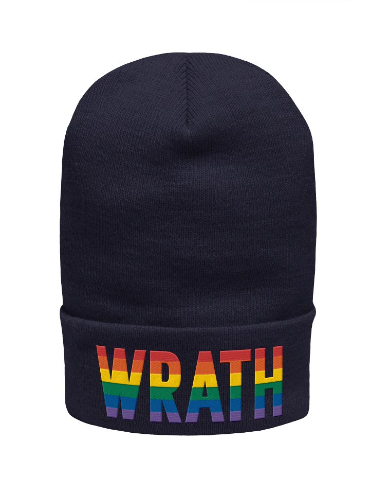WRATH embroidered beanie product image (11)