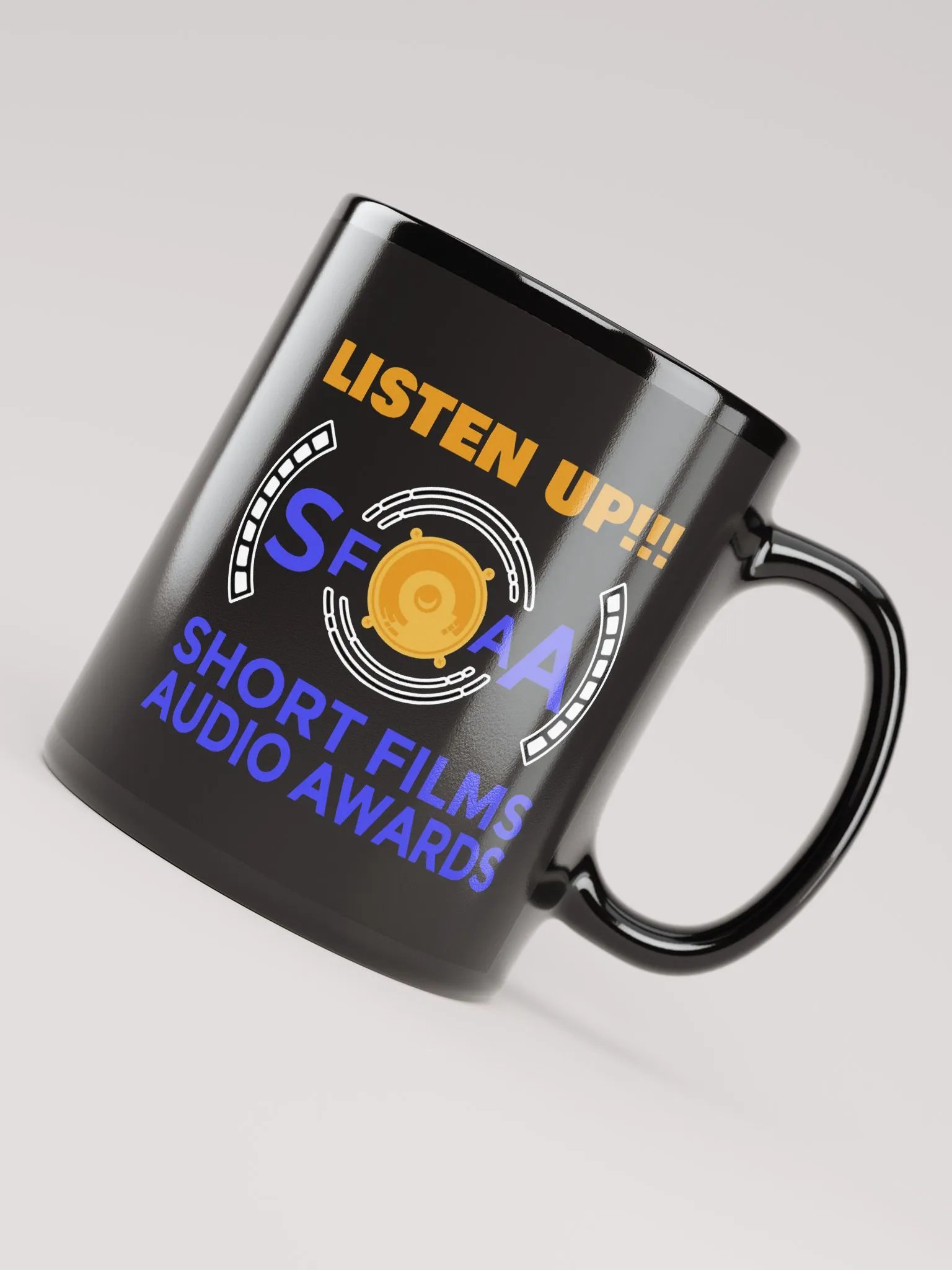 BLACK GLOSSY MUG product image (4)