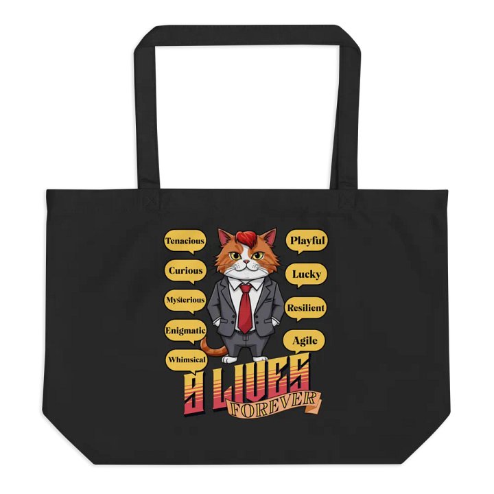 9 Lives Forever Persona Organic Tote product image (1)