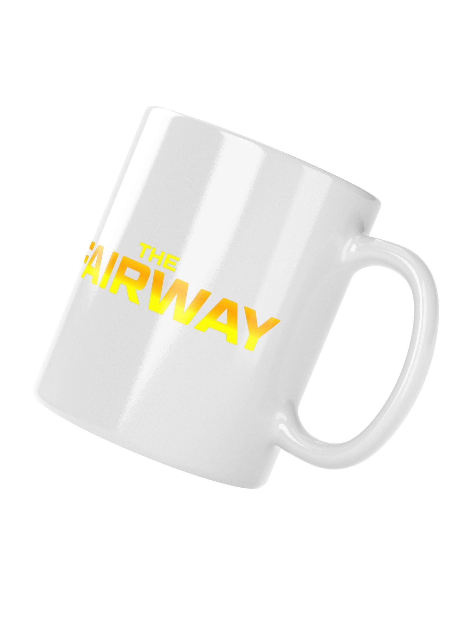 Down the Middle White Mug product image (4)