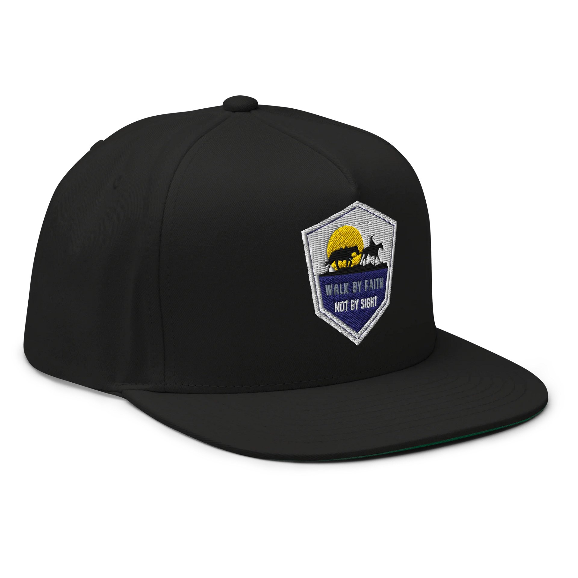 Walk by Faith 3D Puff Snapback Hat product image (3)