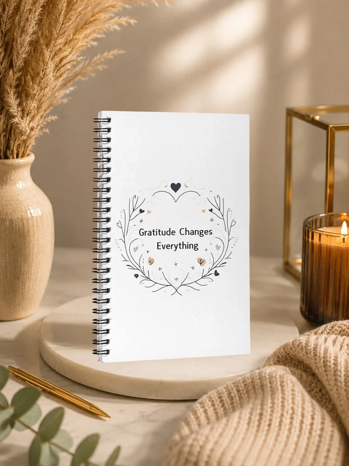 Gratitude Changes Everything Notebook – Daily Journal for Positivity product image (1)