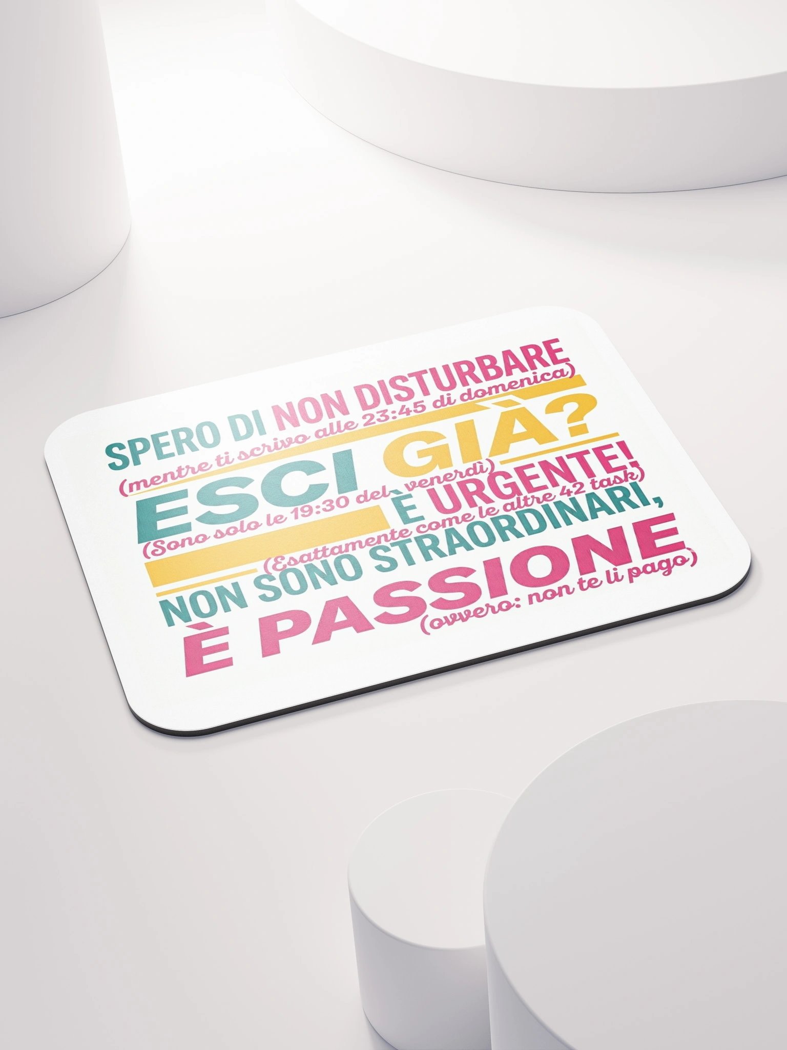 🖱️ Mouse Pad "Weekend Survivor" – Job Jungle Edition product image (4)