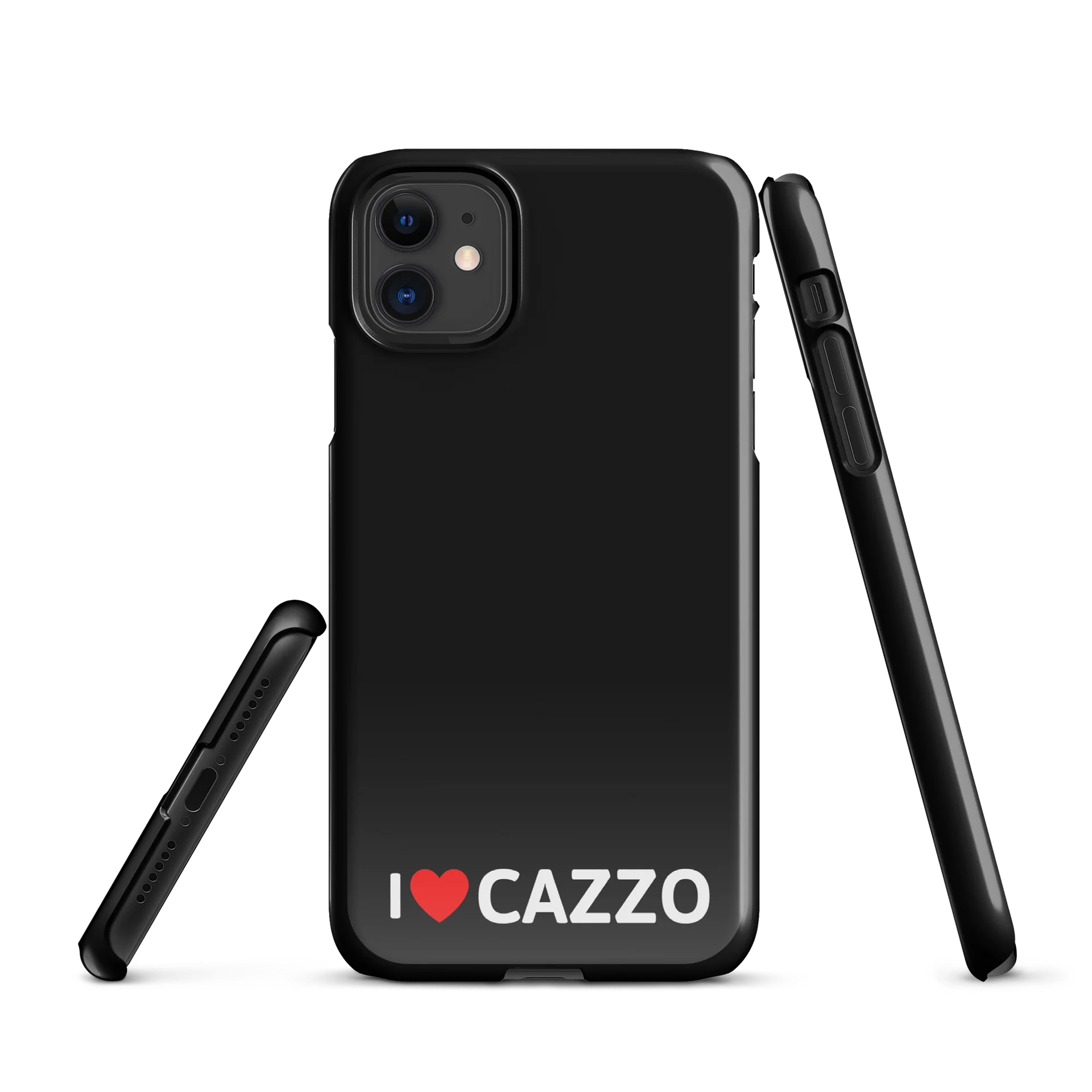 I ♥️ CAZZO iphone case product image (1)