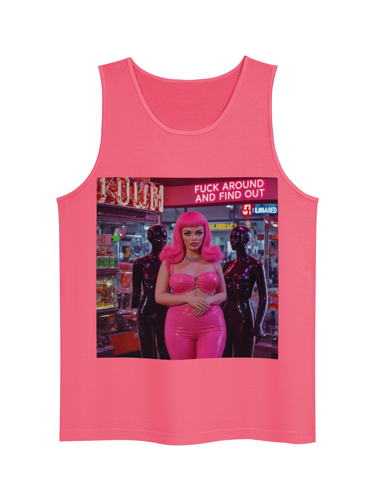 FUCK AROUND AND FIND OUT | Comfort Colors Unisex Garment-Dyed Tank Top product image (103)