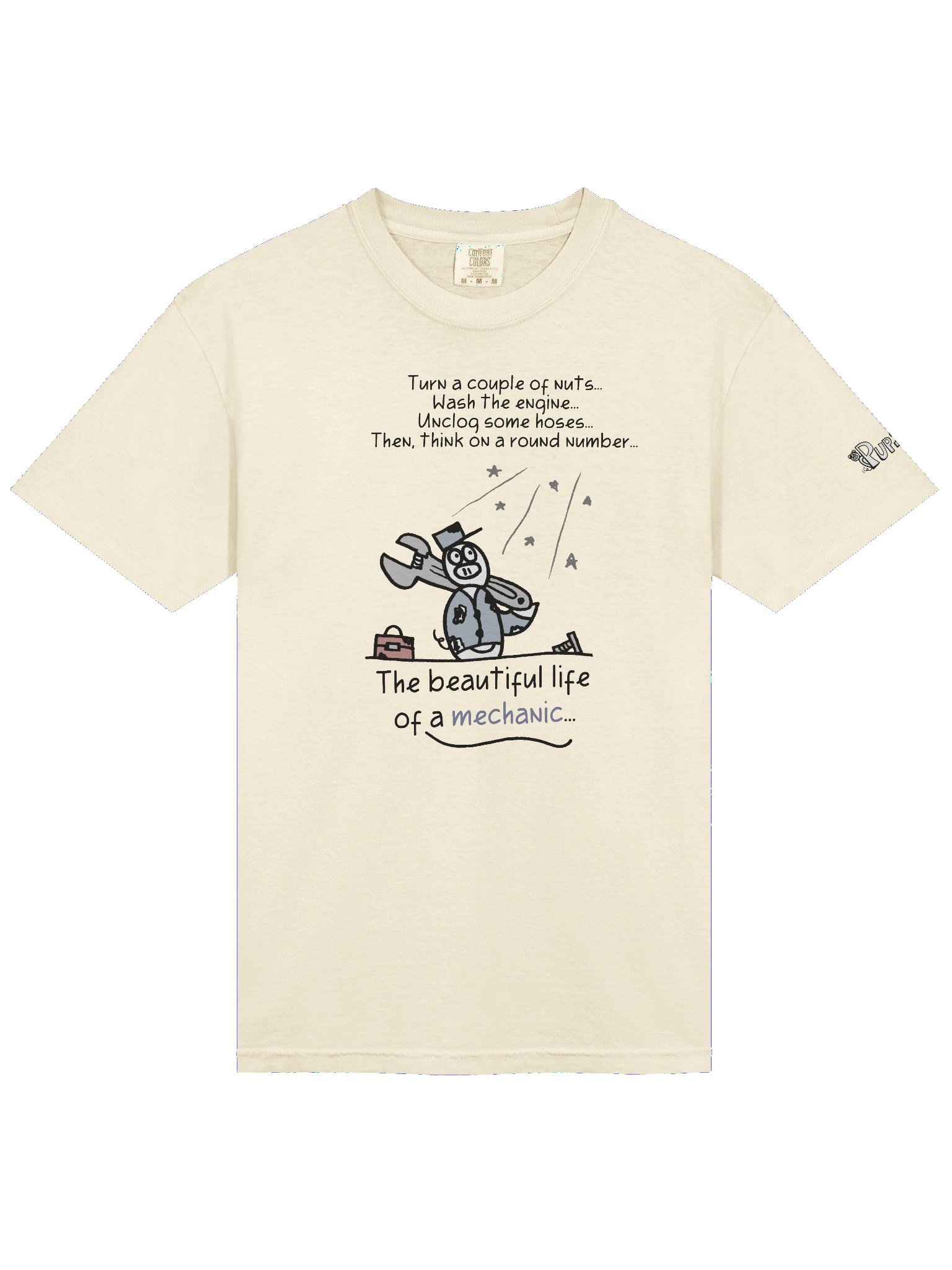 'The Beautiful Life of a Mechanic' Pupsies! Heavyweight T-Shirt product image (24)