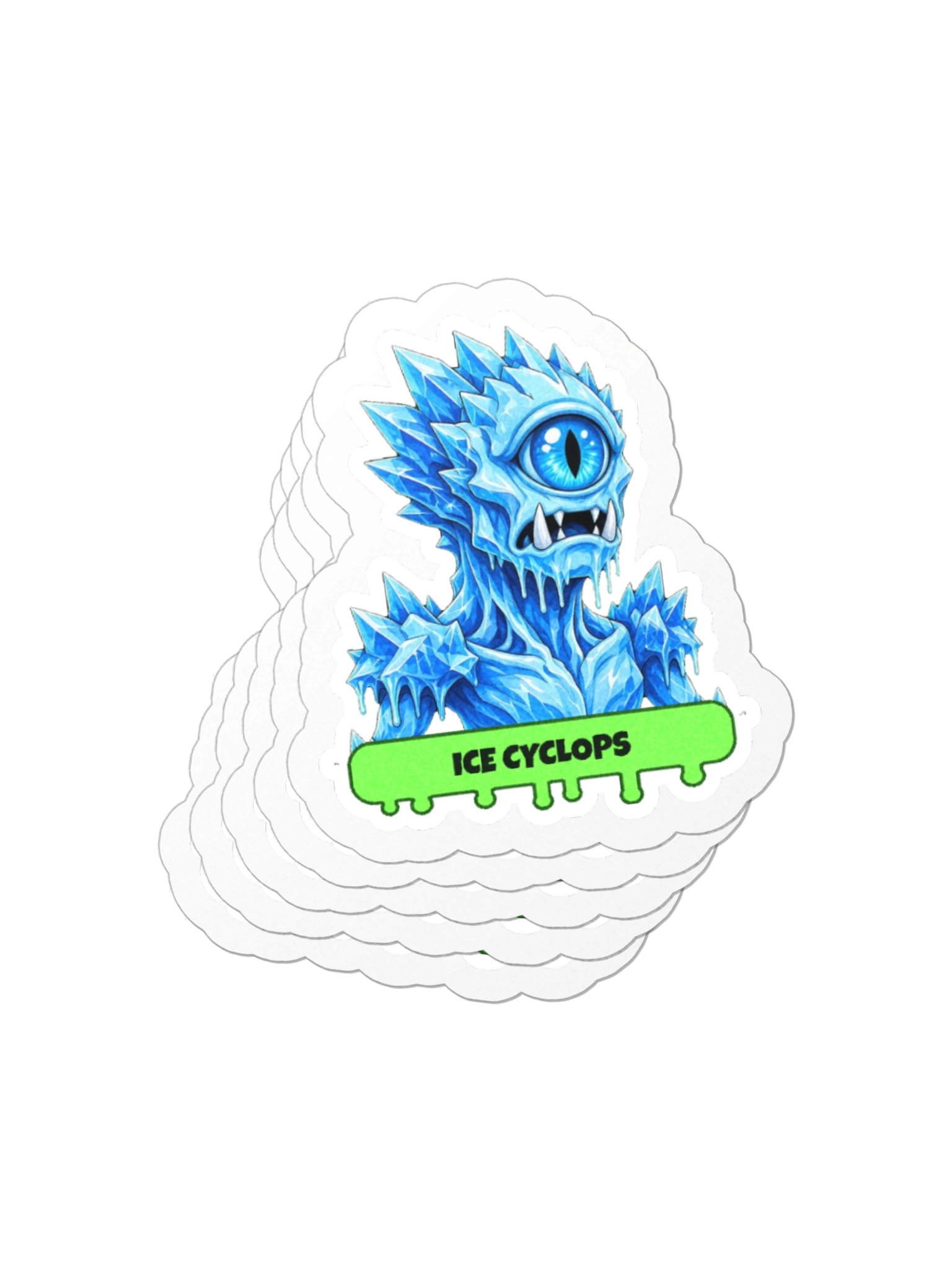 Ice Cyclops Sticker product image (3)