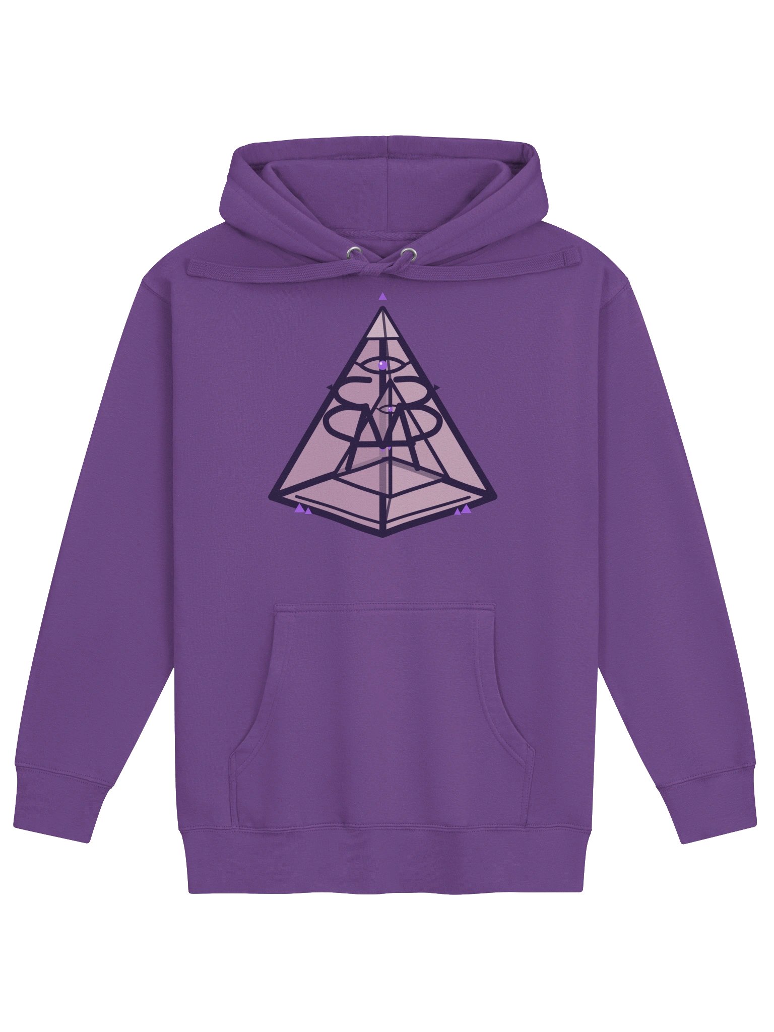 AMP-33 Tesseract Hoodie — Purple product image (1)
