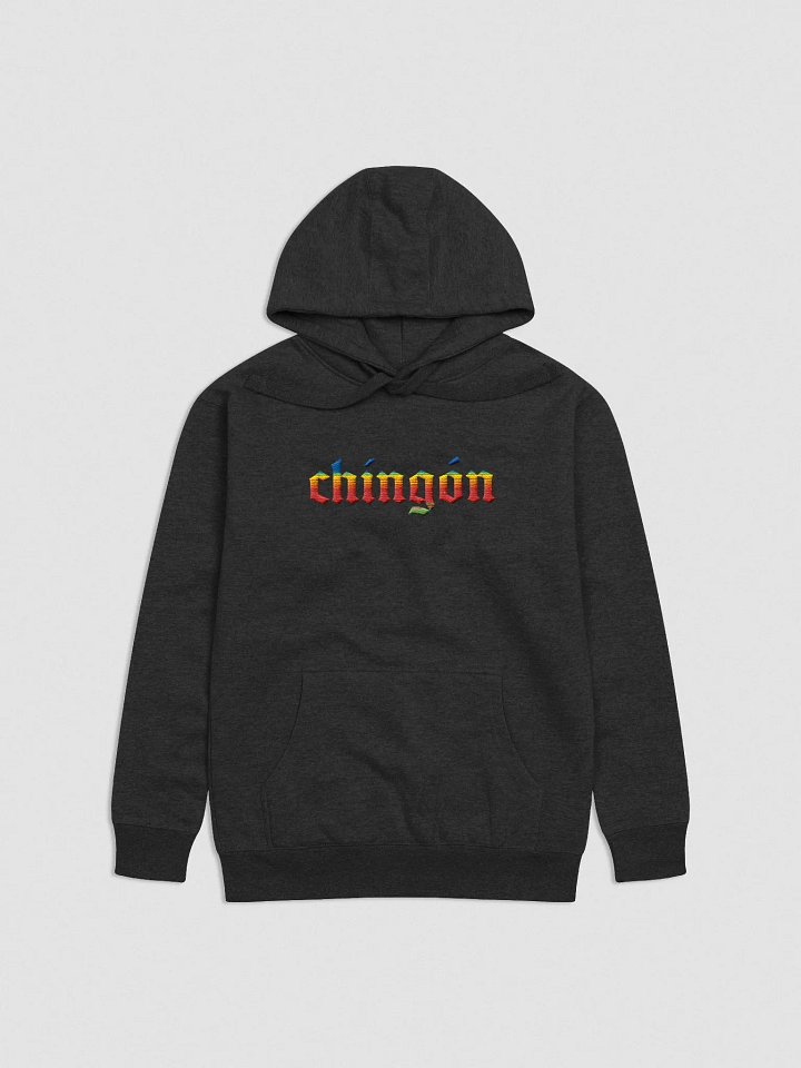 Chingón - Premium Hoodie by Cotton Heritage - Embroidered product image (1)